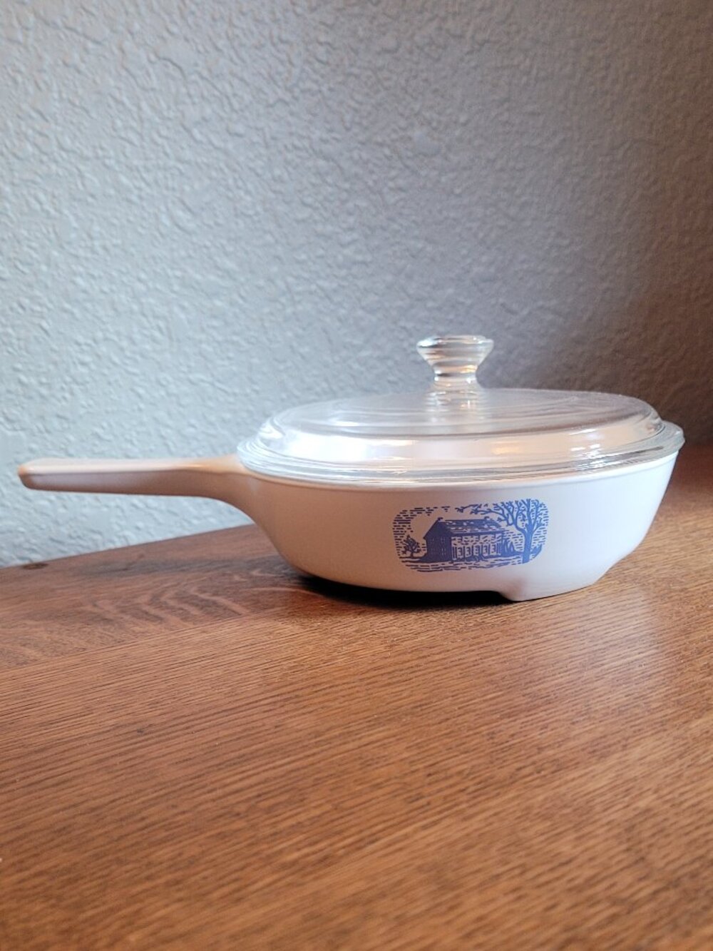 Vintage CorningWare Amana Radarange 6" Microwave Browning Skillet With Lid P 83C